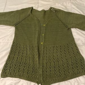 Green sweater